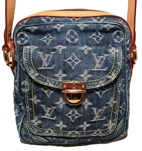 louis vuitton blue jeans bag|louis vuitton monogram denim bag.